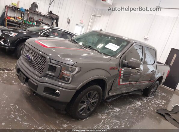 1FTEW1EG7JFB44286 2018 FORD F150 Серый 