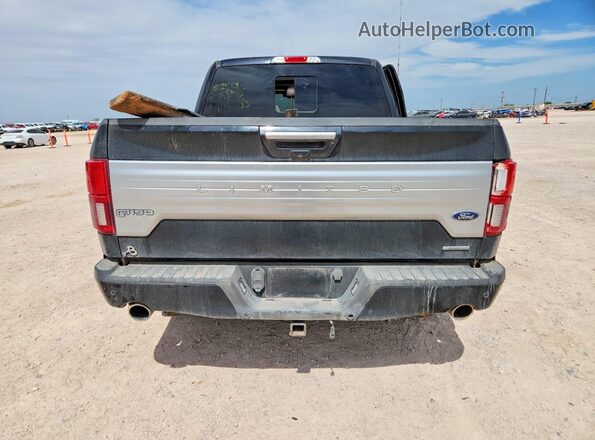 1FTEW1EG7KFC45491 2019 FORD F150 Black Widok z tyłu