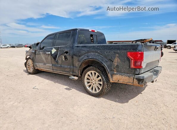 1FTEW1EG7KFC45491 2019 FORD F150 Black Tył lewy