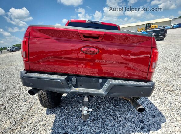1FTEW1EG8GFA66948 2016 FORD F150 Red უკანა ხედი
