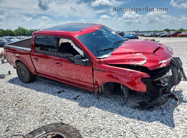 1FTEW1EG8GFA66948 2016 FORD F150 Red წინა მარჯვენა