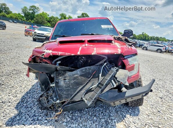 1FTEW1EG8GFA66948 2016 FORD F150 Red წინა ხედი
