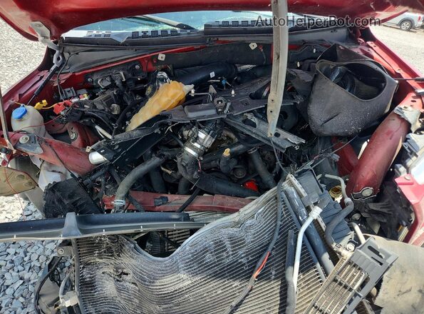 1FTEW1EG8GFA66948 2016 FORD F150 Red უკანა სალონის ხედი