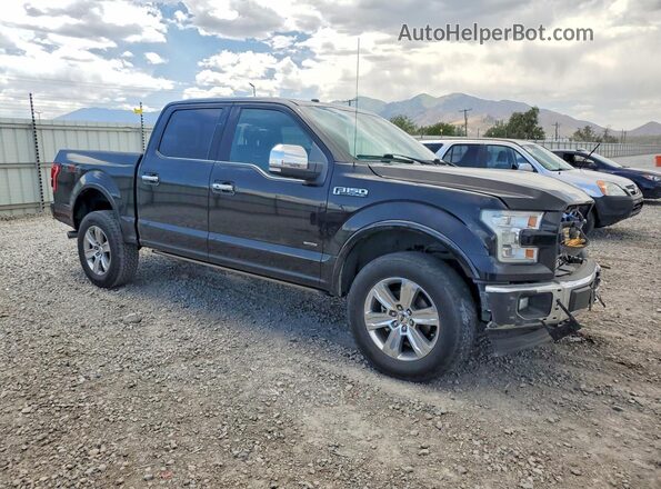 1FTEW1EG8HFC52426 2017 FORD F150 Black Przód prawy