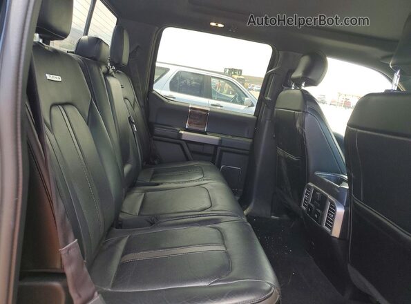 1FTEW1EG8HFC52426 2017 FORD F150 Black Widok tylnych siedzeń