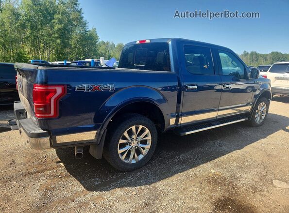 1FTEW1EG8HFC72787 2017 FORD F150 Blue Rear right