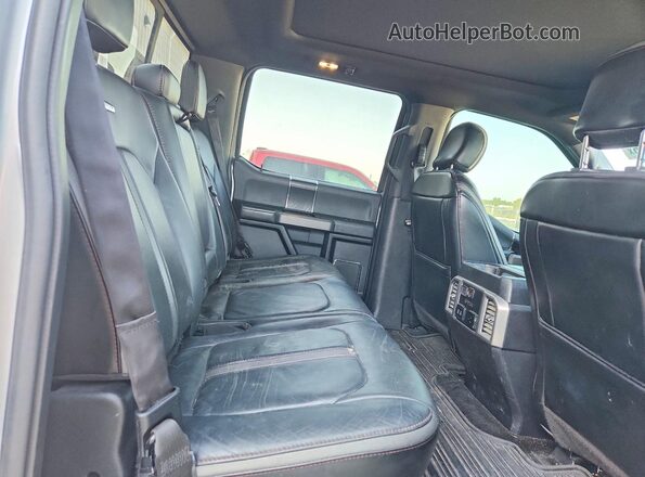 1FTEW1EG8JFA30619 2018 FORD F150 Серый Вид задних сидений