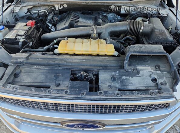 1FTEW1EG8JFA30619 2018 FORD F150 Серый Вид задней части салона