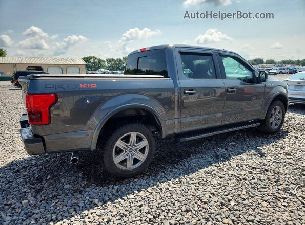 1FTEW1EG8JFA74958 2018 FORD F150 Черный Задняя правая четверть