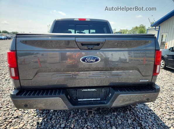 1FTEW1EG8JFA74958 2018 FORD F150 Черный Вид сзади
