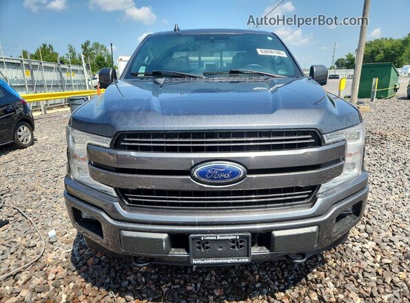 1FTEW1EG8JFA74958 2018 FORD F150 Черный Вид спереди