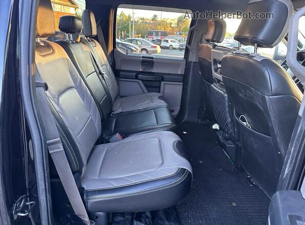 1FTEW1EG8JFA84485 2018 FORD F150 Black უკანა ხედი