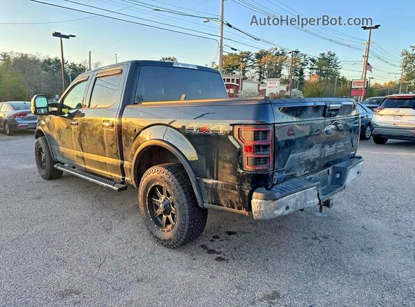 1FTEW1EG8JFA84485 2018 FORD F150 Black უკანა მარჯვენა
