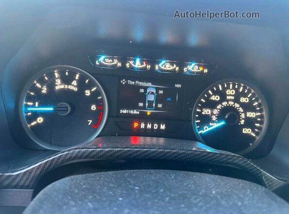 1FTEW1EG8JFA84485 2018 FORD F150 Black წინა პანელის ხედი