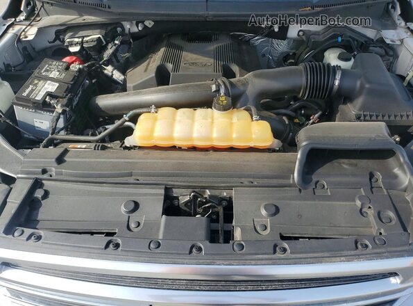 1FTEW1EG8JFC86114 2018 FORD F150 Silver უკანა სალონის ხედი