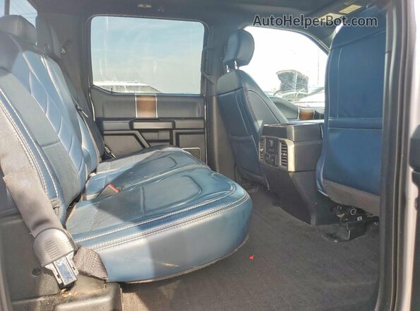 1FTEW1EG8JFC86114 2018 FORD F150 Silver უკანა სავარძლების ხედი