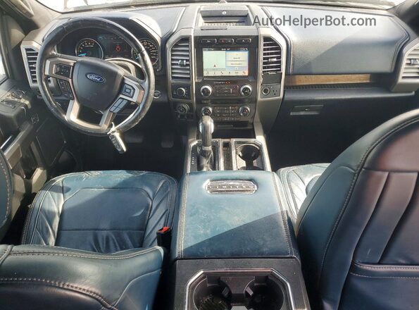 1FTEW1EG8JFC86114 2018 FORD F150 Silver წინა პანელის ხედი