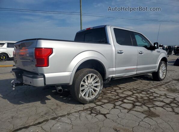 1FTEW1EG8JFC86114 2018 FORD F150 Silver უკანა მარჯვენა