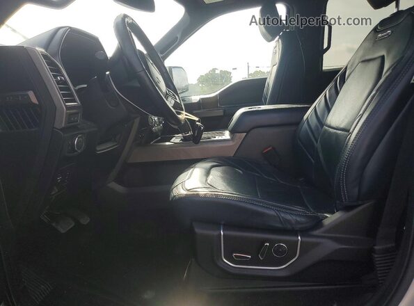 1FTEW1EG8JFC86114 2018 FORD F150 Silver წინა სალონის ხედი