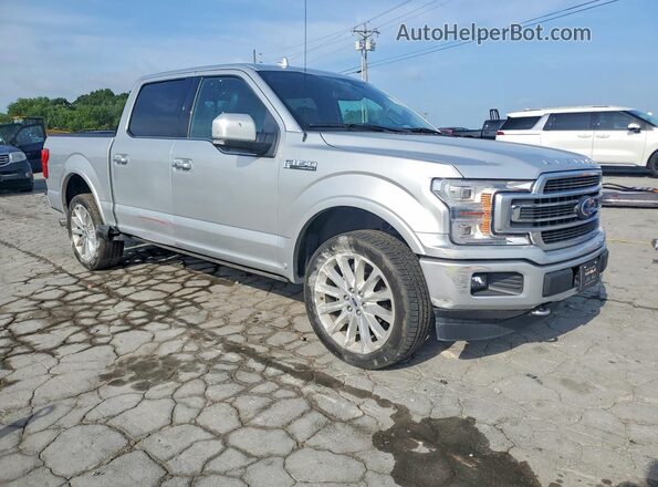 1FTEW1EG8JFC86114 2018 FORD F150 Silver წინა მარჯვენა
