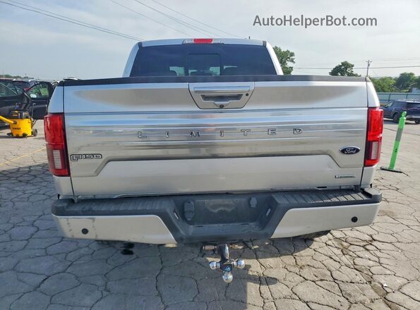 1FTEW1EG8JFC86114 2018 FORD F150 Silver უკანა ხედი
