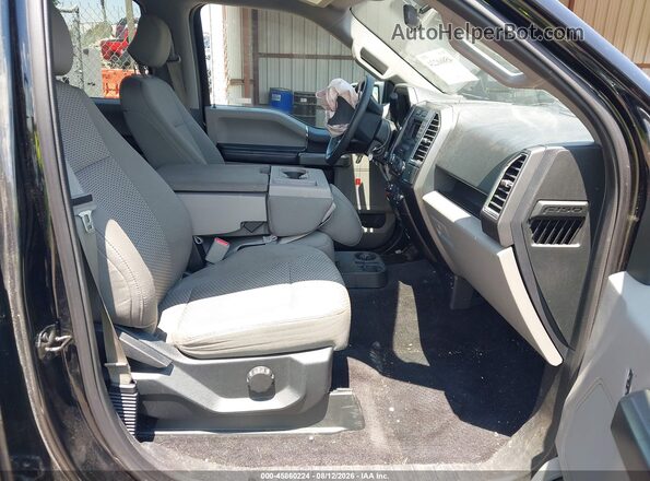 1FTEW1EG9GFA16074 2016 FORD F150 Black Front interior view