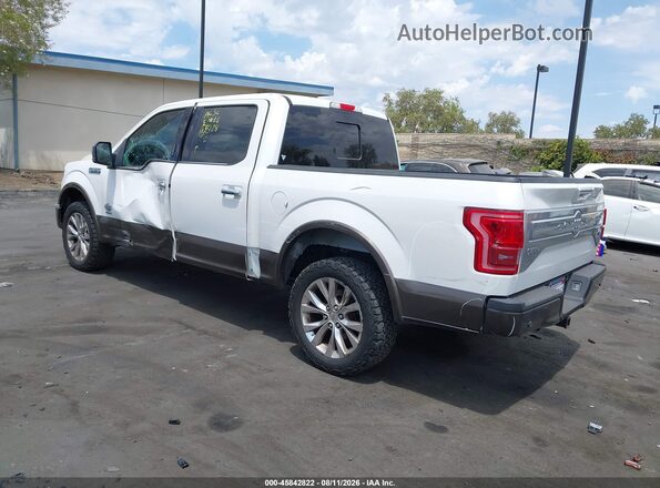 1FTEW1EG9GFB70560 2016 FORD F150 White Rear left