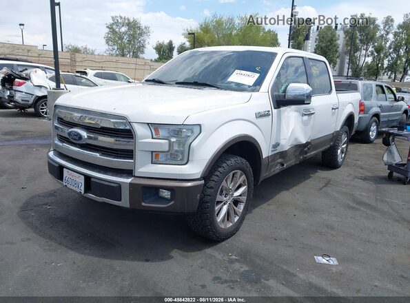 1FTEW1EG9GFB70560 2016 FORD F150 White Front left