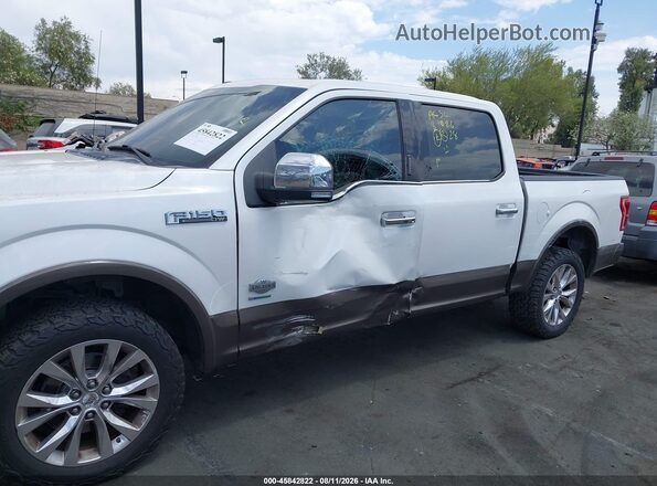 1FTEW1EG9GFB70560 2016 FORD F150 White Front view