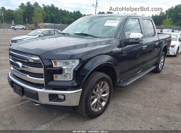 1FTEW1EG9GFB89495 2016 FORD F150 Black Front left