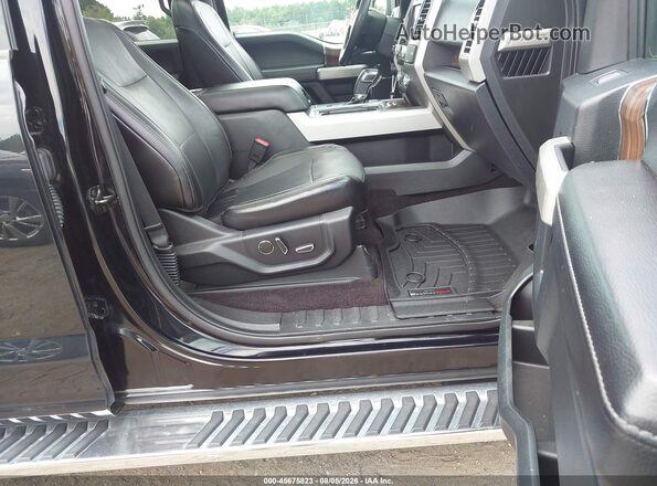 1FTEW1EG9GFB89495 2016 FORD F150 Black Front interior view