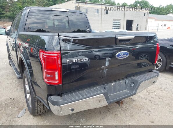 1FTEW1EG9GFB89495 2016 FORD F150 Black Front view