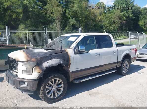 1FTEW1EG9GFB98195 2016 FORD F150 White Front left