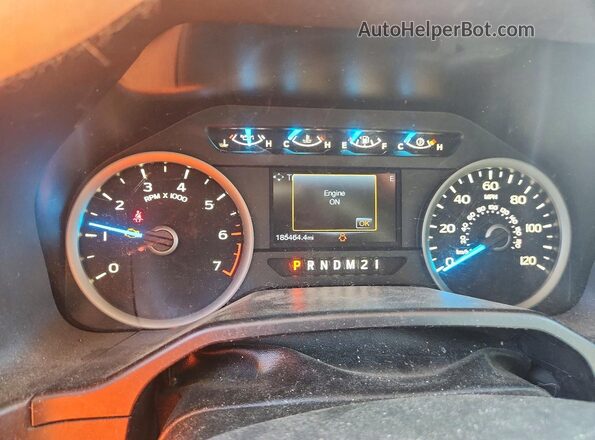1FTEW1EG9GKE45626 2016 FORD F150 Gray ხელსაწყოთა პანელის ხედი