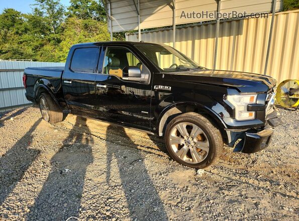 1FTEW1EG9HFC65217 2017 FORD F150 Black Առջևի աջ
