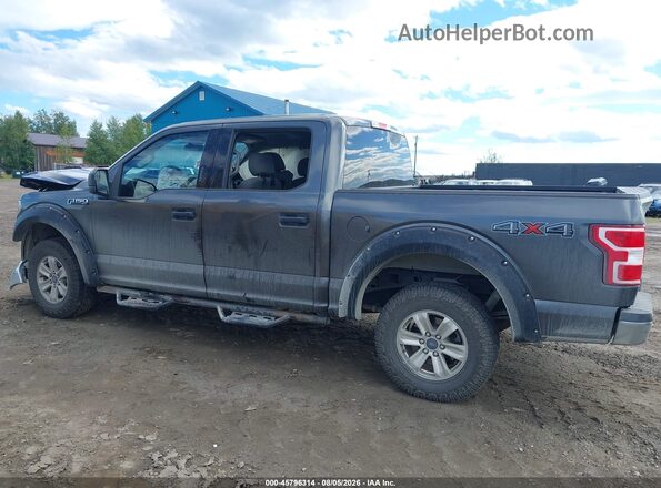 1FTEW1EG9JFB88483 2018 FORD F150 Gray Widok wnętrza 360 stopni