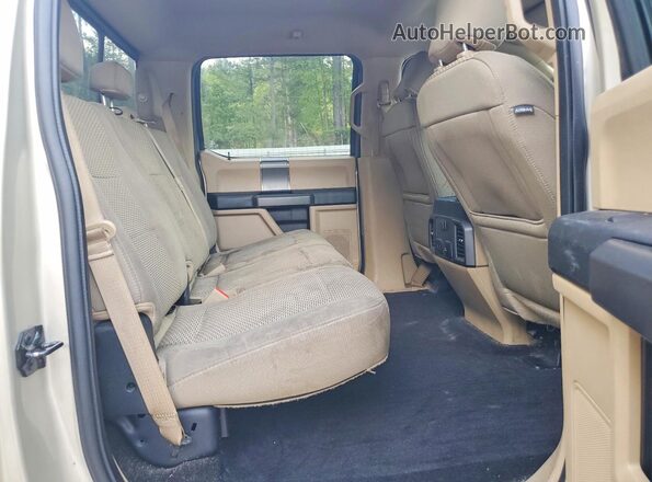 1FTEW1EG9JFC38217 2018 FORD F150 Бежевый Вид задних сидений