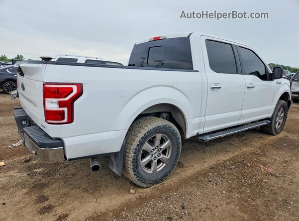 1FTEW1EG9JFD41802 2018 FORD F150 White Задня права чверть