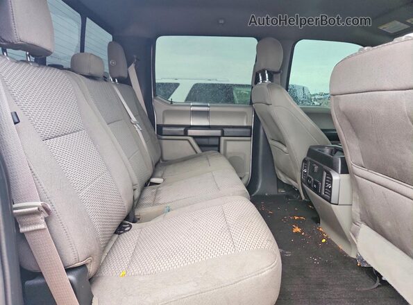 1FTEW1EG9JFD41802 2018 FORD F150 White Вид задніх сидінь