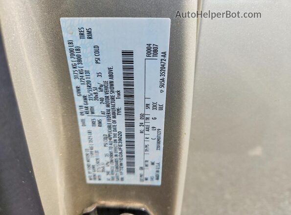 1FTEW1EG9JFE39020 2018 FORD F150 Золотой Вид подкапотного пространства