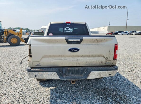 1FTEW1EG9JFE39020 2018 FORD F150 Золотой Вид сзади