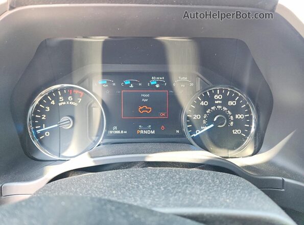 1FTEW1EG9JKD68571 2018 FORD F150 Charcoal ხელსაწყოთა პანელის ხედი