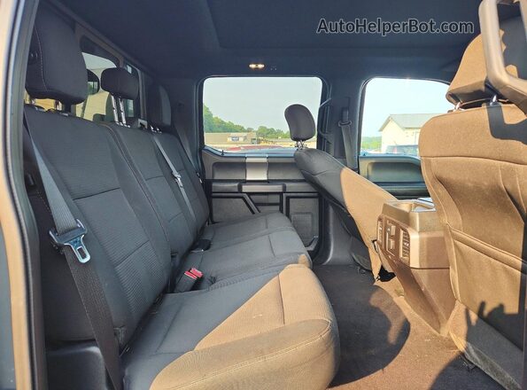 1FTEW1EGXGFA09537 2016 FORD F150 Gray Вид задніх сидінь