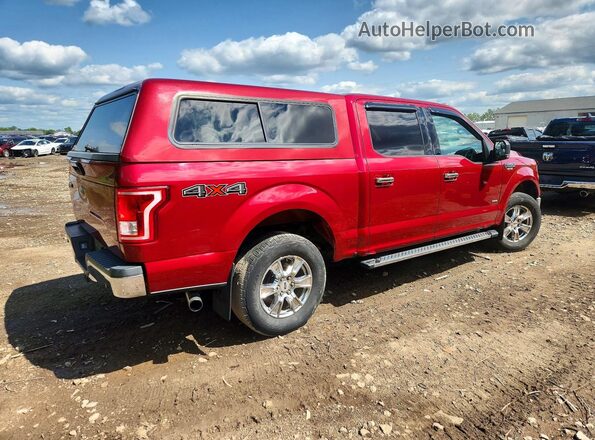 1FTEW1EGXGFB31072 2016 FORD F150 Red Rear right