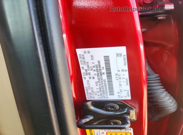 1FTEW1EGXGFB31072 2016 FORD F150 Red Engine compartment view