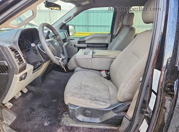 1FTEW1EGXGFC19331 2016 FORD F150 Black Vista interior delantera