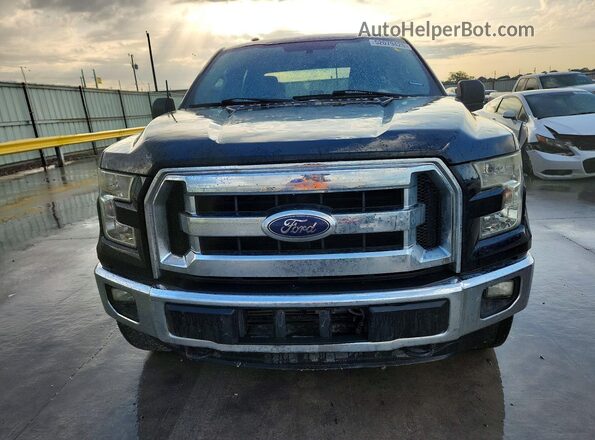 1FTEW1EGXGFC19331 2016 FORD F150 Black Vista frontal