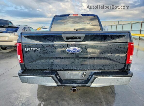1FTEW1EGXGFC19331 2016 FORD F150 Black Vista trasera