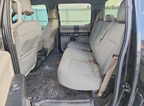 1FTEW1EGXGFC19331 2016 FORD F150 Black Vista de los asientos traseros