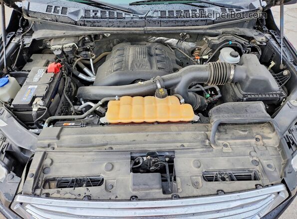 1FTEW1EGXGFD55314 2016 FORD F150 Черный Вид задней части салона